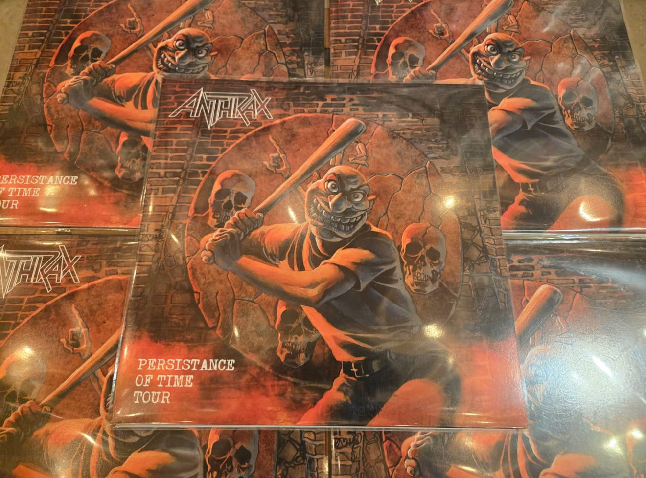 Anthrax Persistance of Time Tour Vinyl
