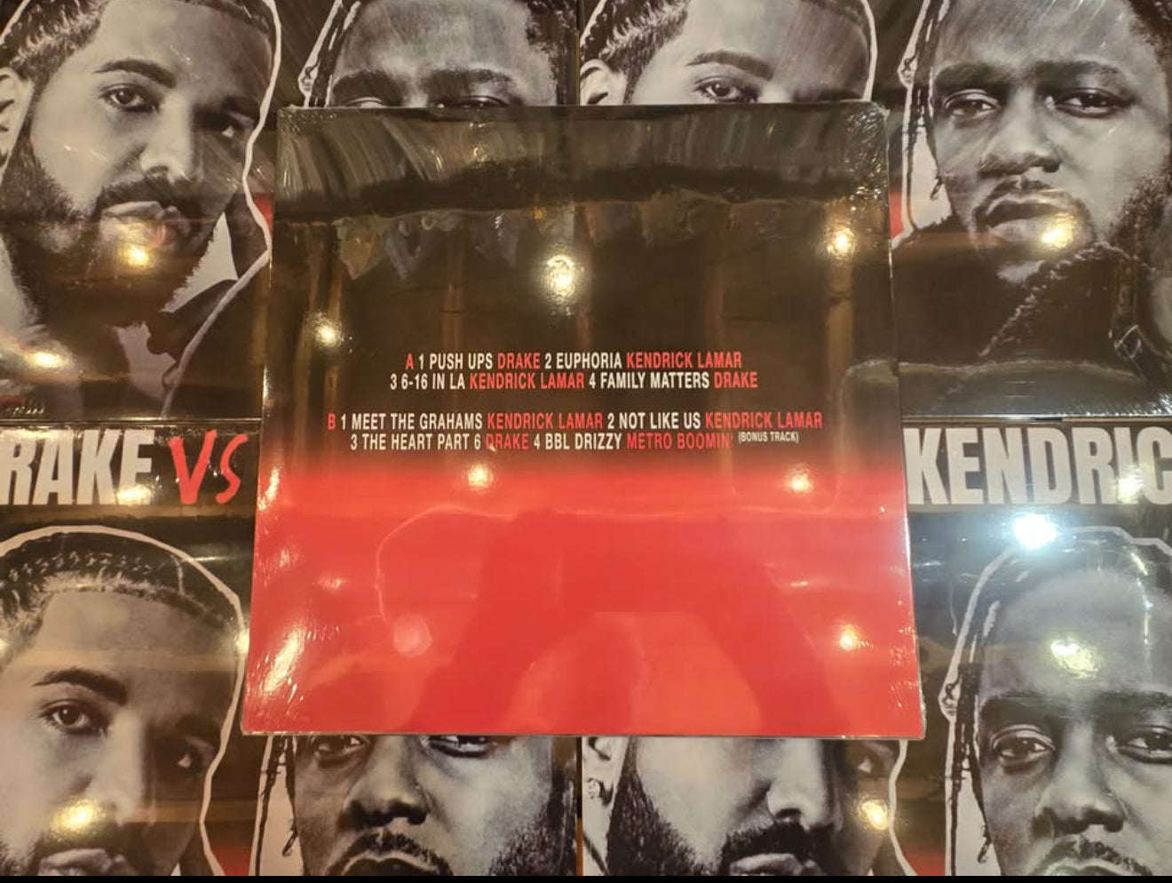 Drake VS Kendrick The Whole Bloody Affair Vinyl