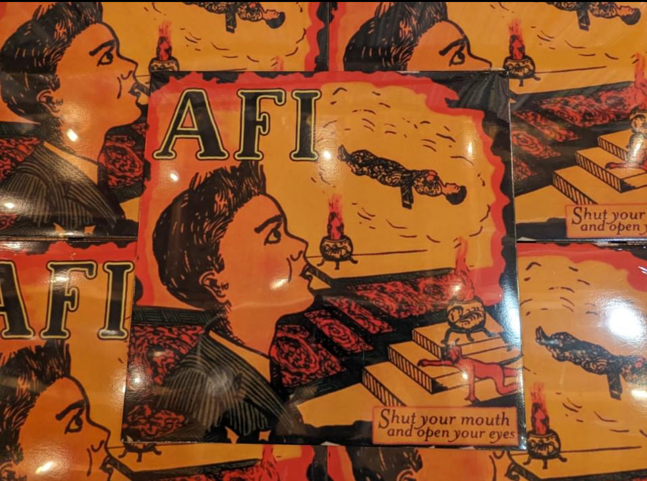 Afi Shut Your Mouth And Open Your Eyes Vinyl Vinyl 45