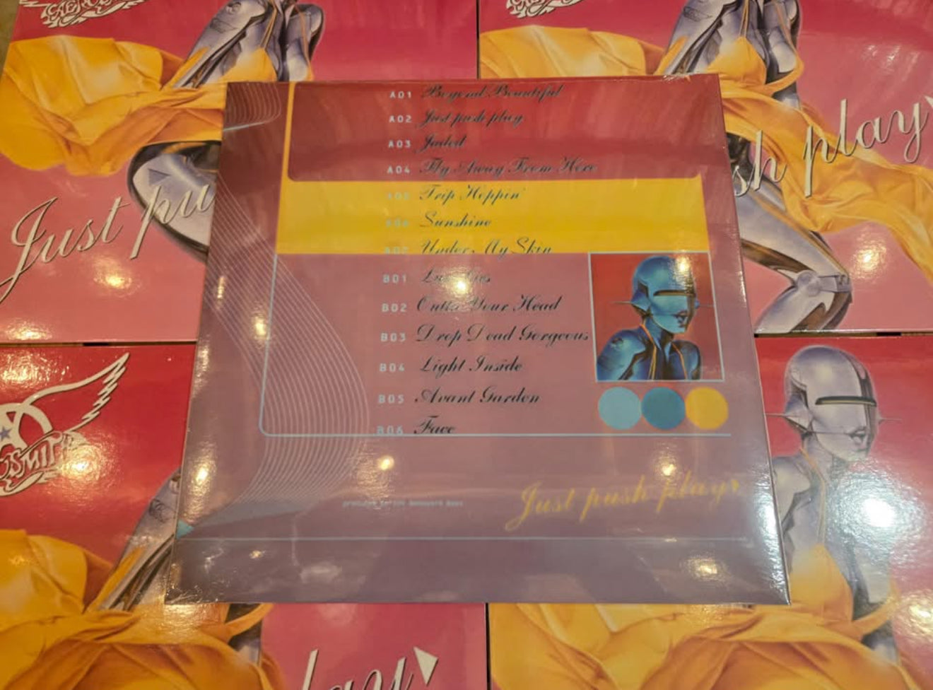 Aerosmith Just Push Play Vinyl