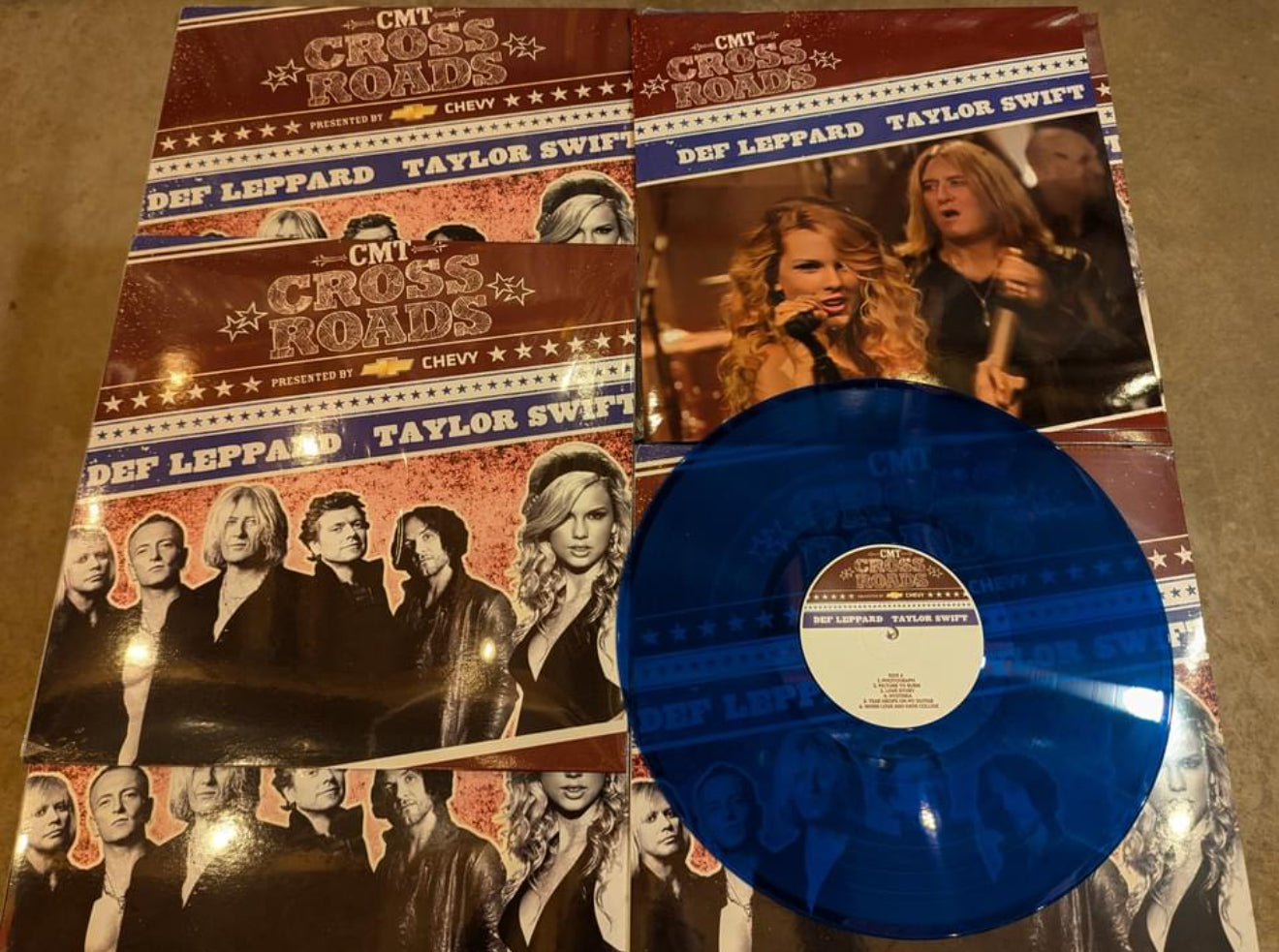 Taylor Swift & Def Leppard CMT Crossroads Vinyl