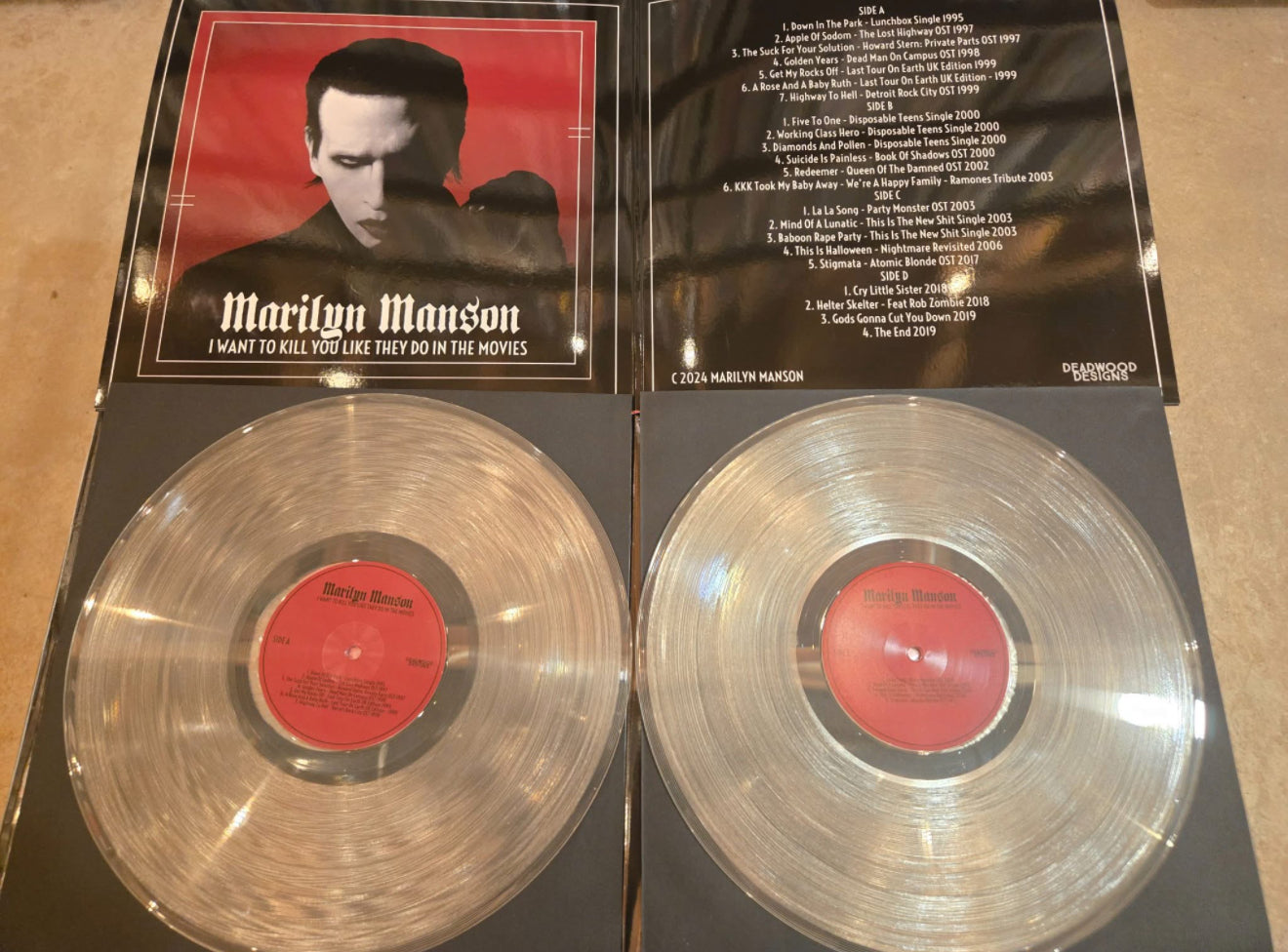Marilyn Manson I Want to Kill You Like They Do in the Movies Vinyl