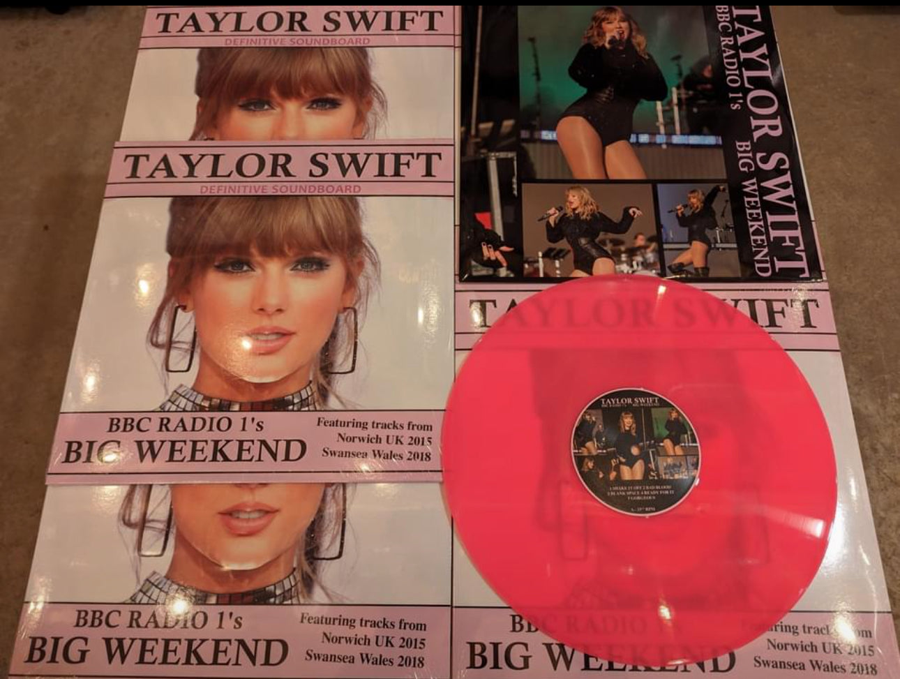 Taylor Swift BBC Radio 1's Big Weekend Vinyl