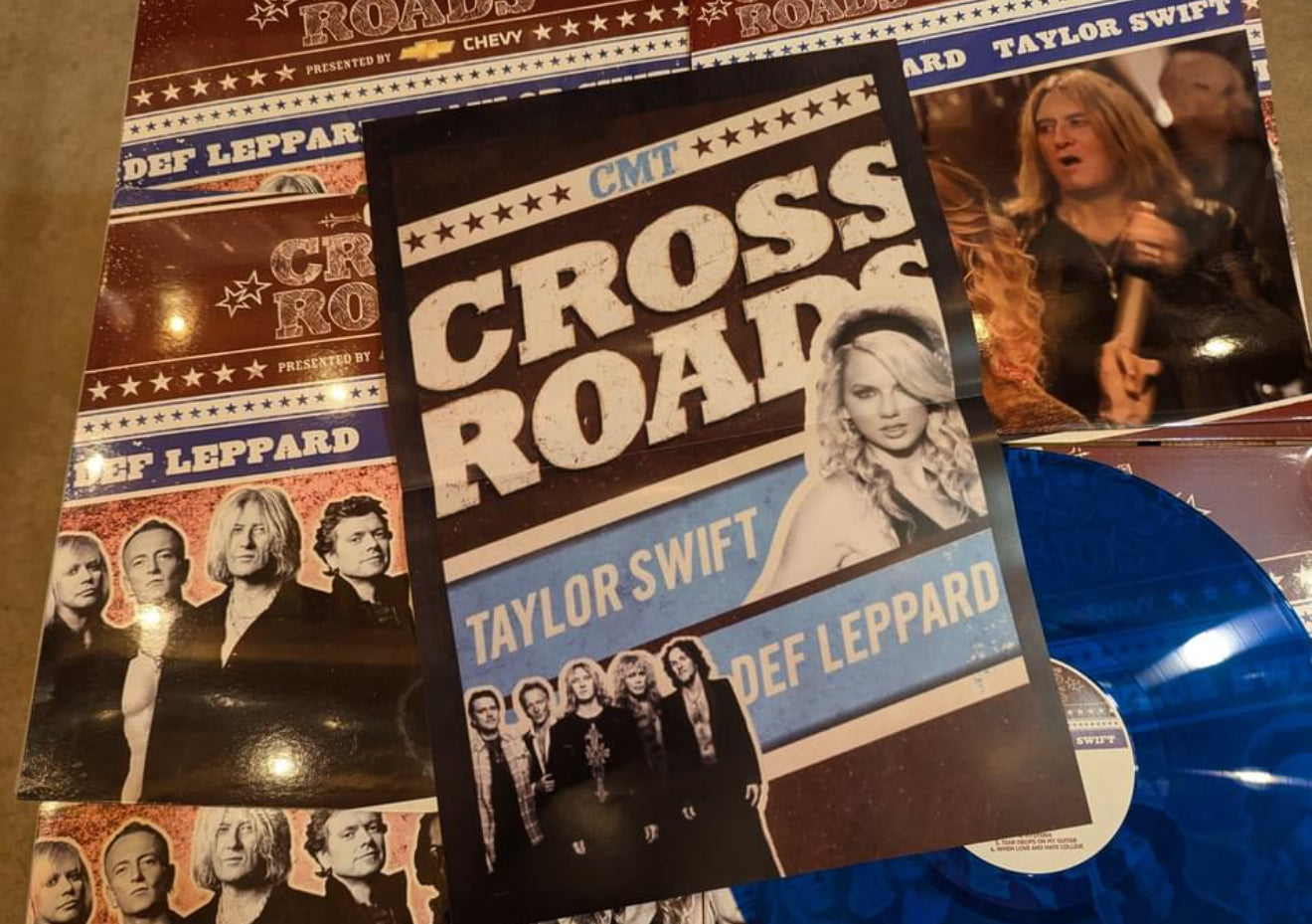 Taylor Swift & Def Leppard CMT Crossroads Vinyl