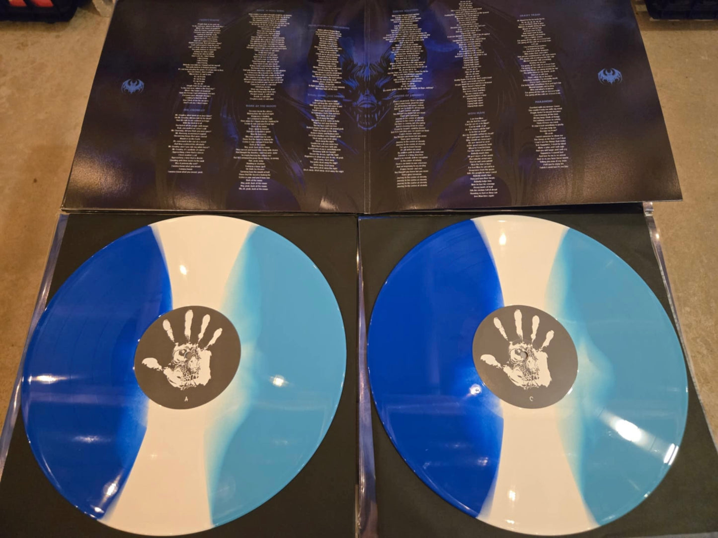 Ozzy Osbourne Bark At The Moon Tour 84’ Triple Stripe Vinyl