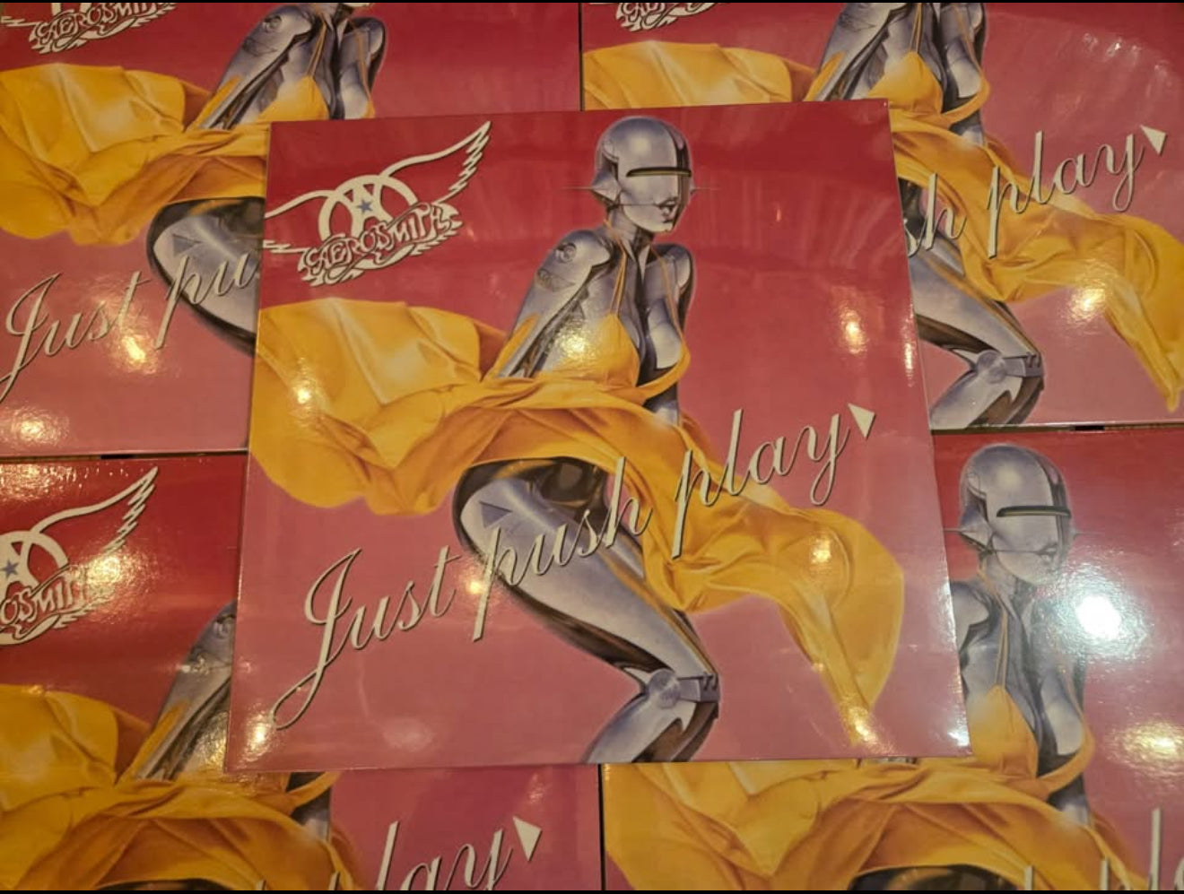 Aerosmith Just Push Play Vinyl