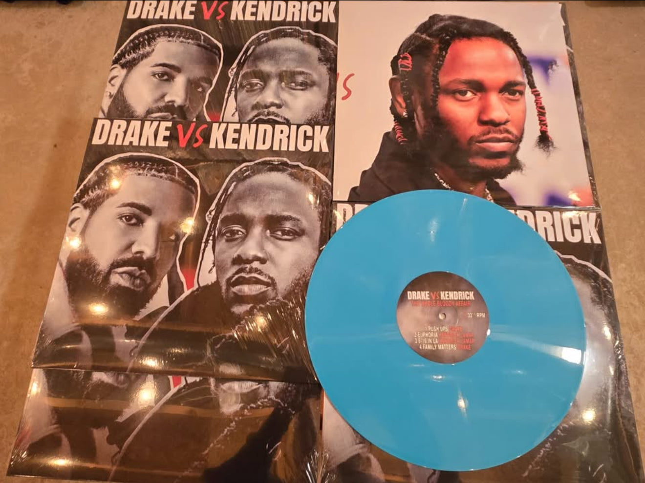 Drake VS Kendrick The Whole Bloody Affair Vinyl
