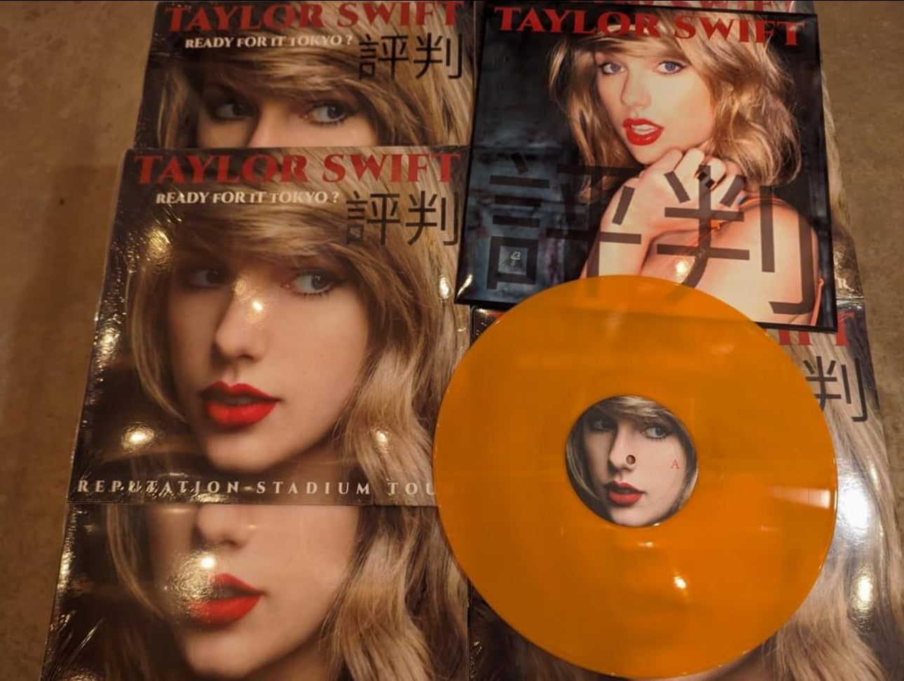 Taylor Swift Readt For It Tokyo ? Orange Vinyl / Vinyle Orange