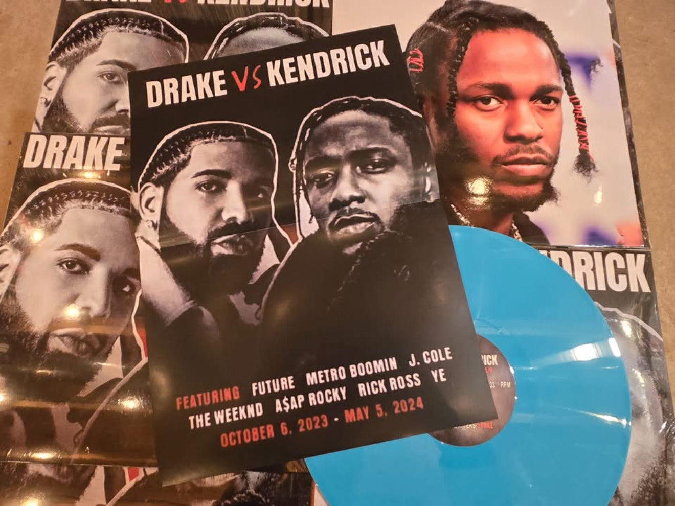 Drake VS Kendrick The Whole Bloody Affair Vinyl