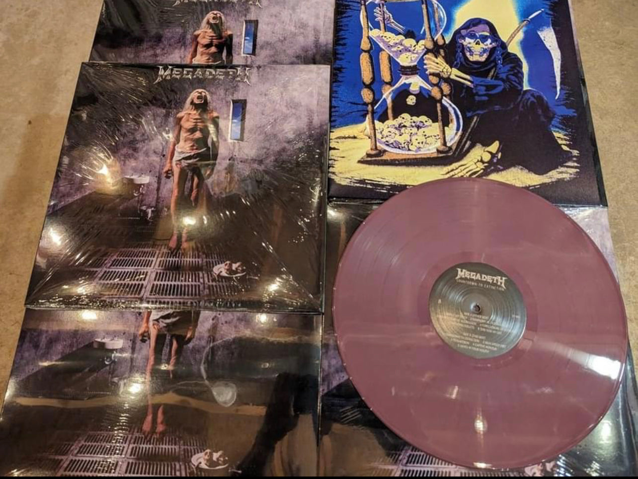 Megadeth Countdown To Extinction Vinyl