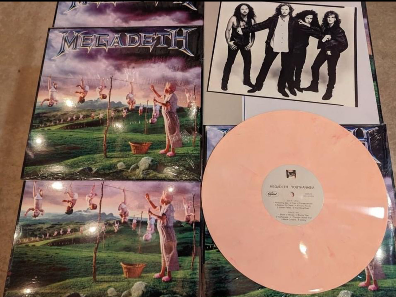 Megadeth Youthanaisa Vinyl