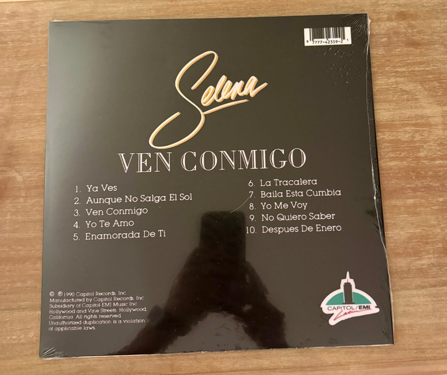 Selena Ven Conmigo Vinyl Vinyl 45