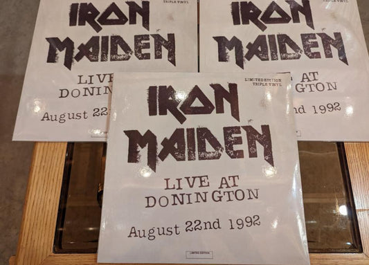 Iron Maiden – Live At Donington - August 22nd 1992 Vinyl