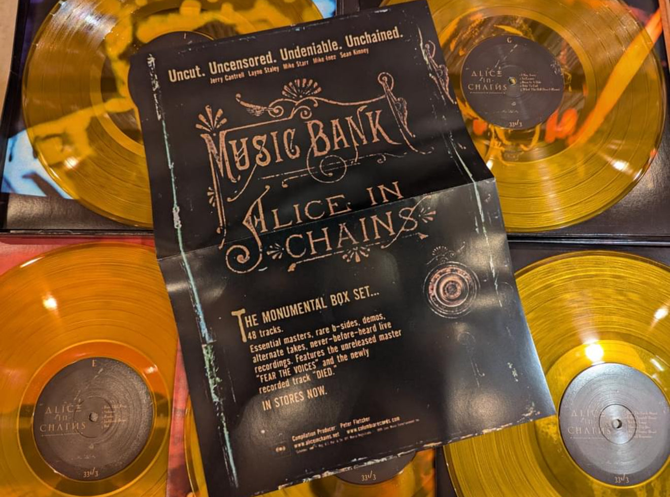 Alice In Chains Music Bank 5LP Boxed Set