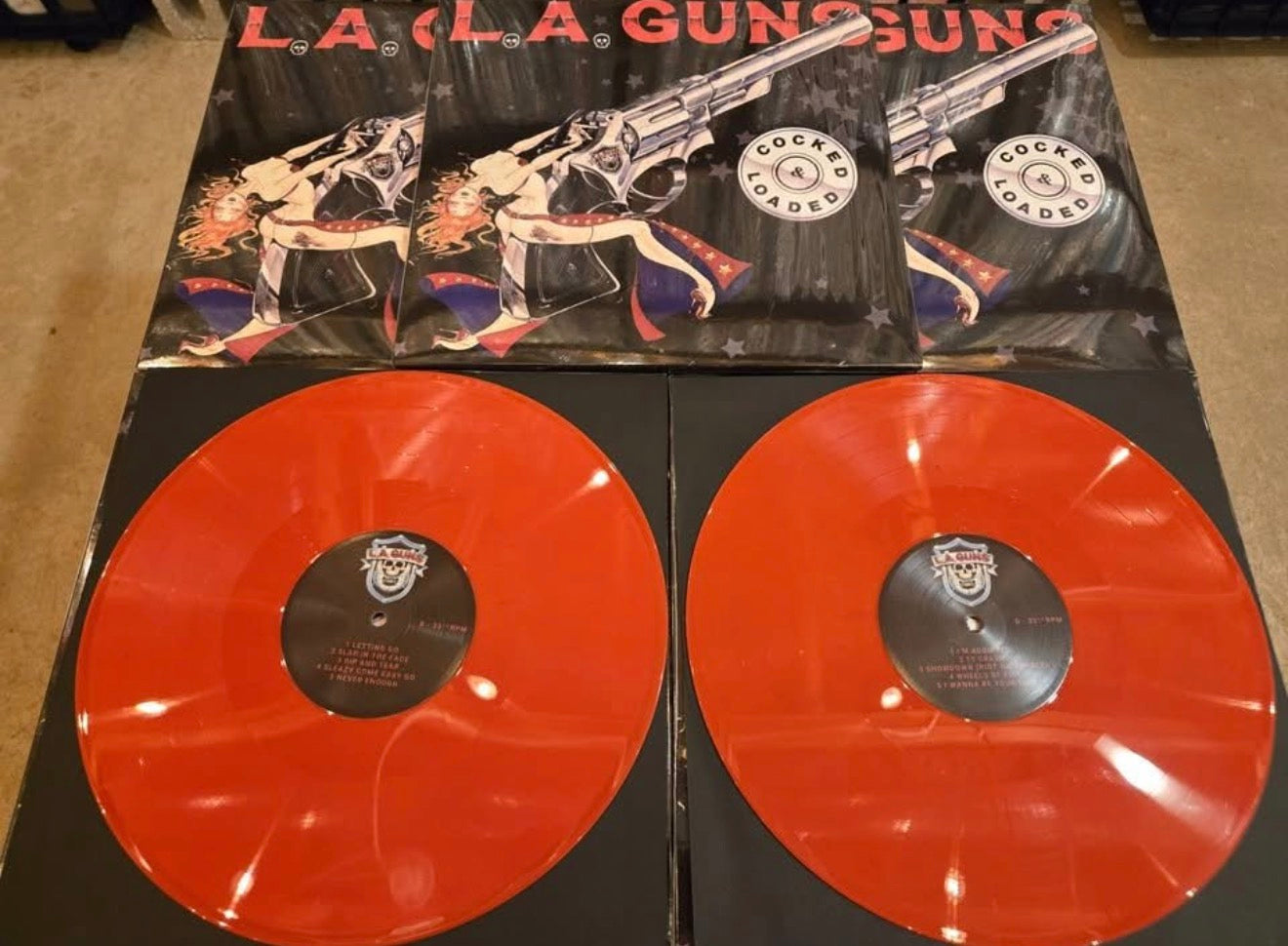 L.A. Guns – Cocked & Loaded Vinyl