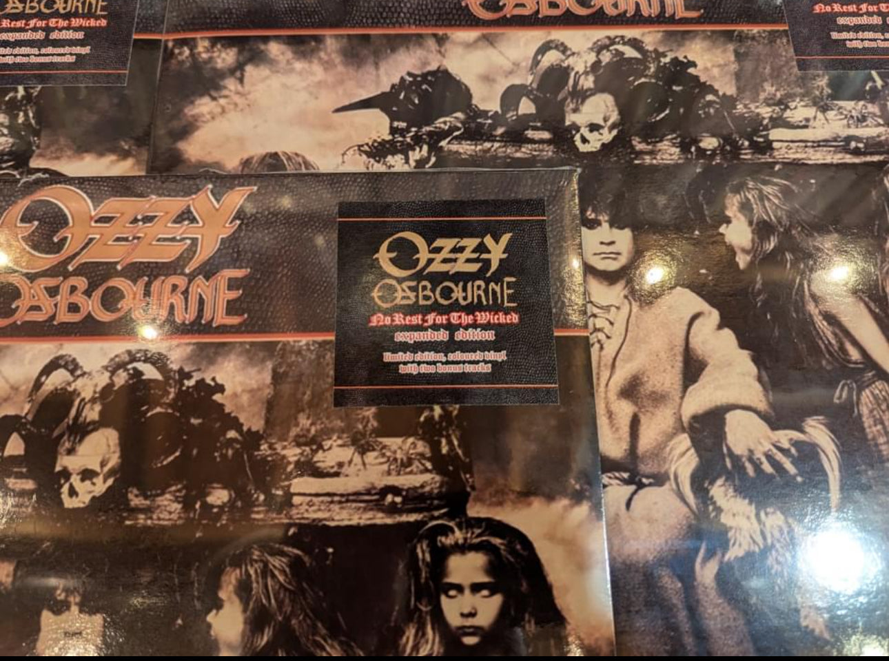 Ozzy Osbourne No Rest For The Wicked Vinyl