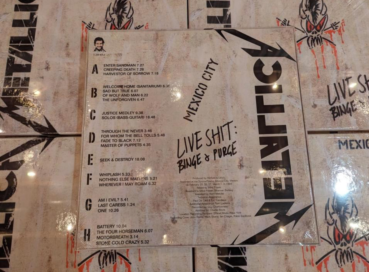 Metallica - Live Shit: Binge & Purge
Mexico City Vinyl Box Set