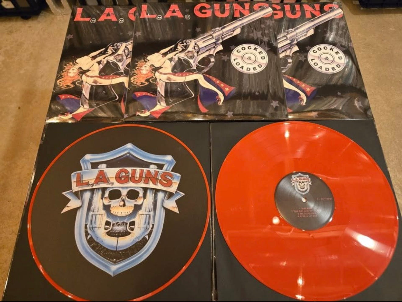 L.A. Guns – Cocked & Loaded Vinyl