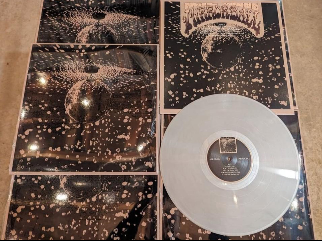 Neil Young Mirror Ball Vinyl