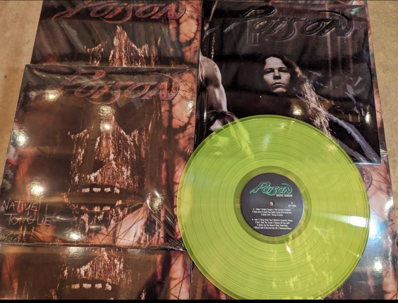 Poison Native Tongue Vinyl