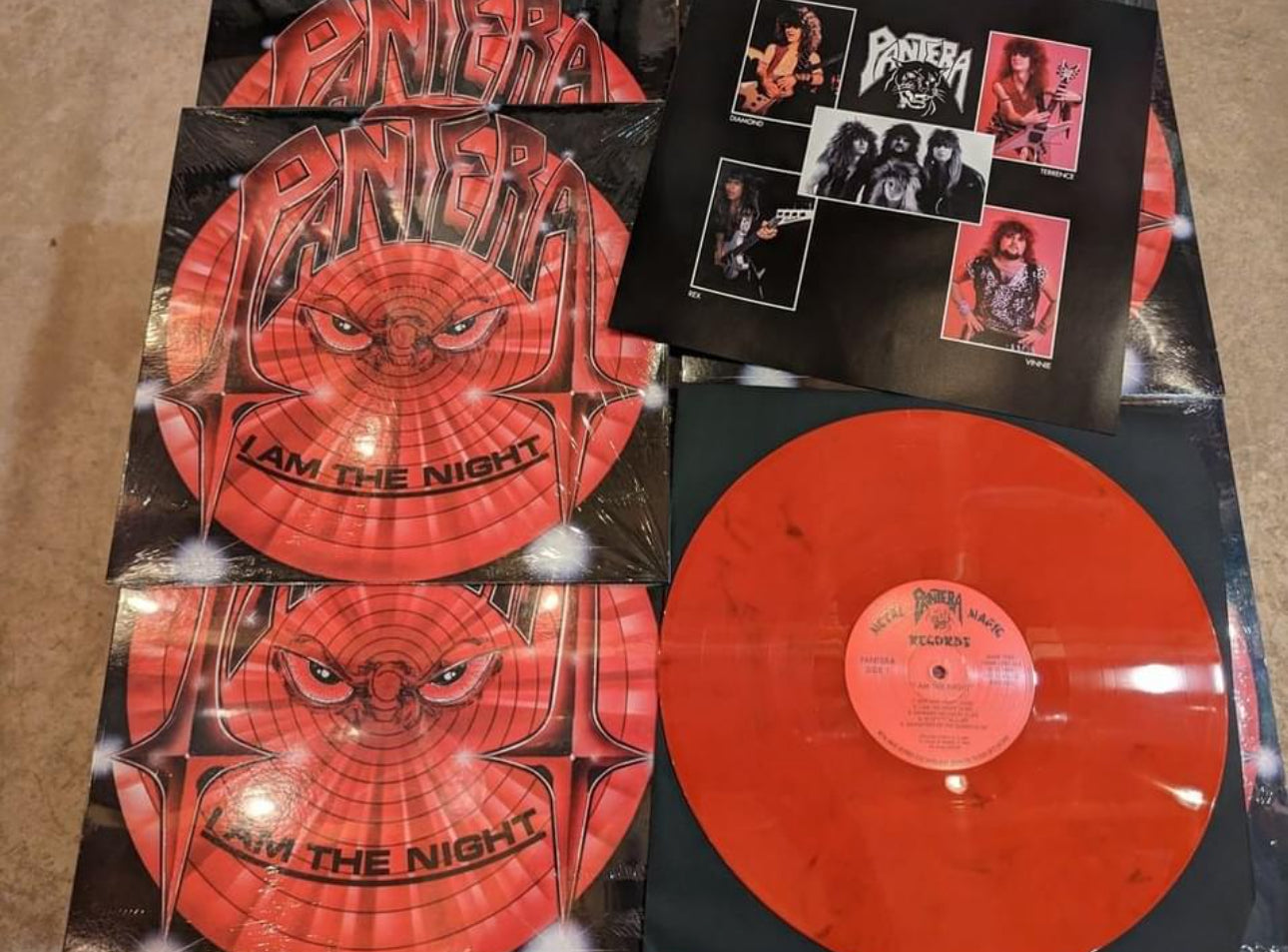 Pantera I Am The Night Vinyl