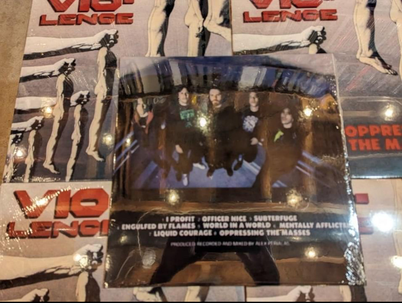 Vio-Lence Oppressing The Masses Vinyl – Vinyl 45