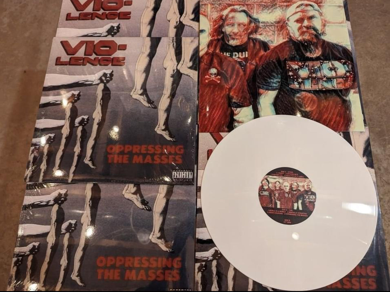 Vio-Lence Oppressing The Masses Vinyl – Vinyl 45