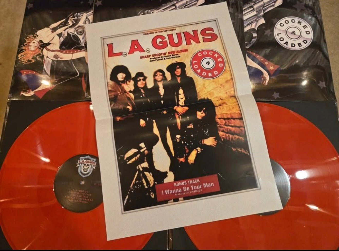 L.A. Guns – Cocked & Loaded Vinyl