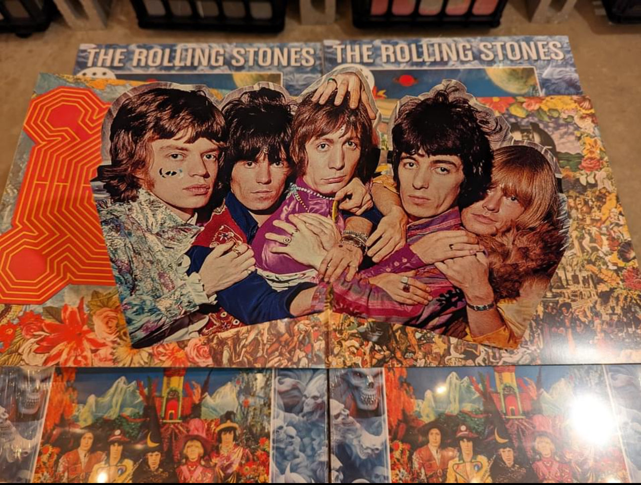 The Rolling Stones Satanic Stones   Pic Disc LP with Pop Up Gatefold