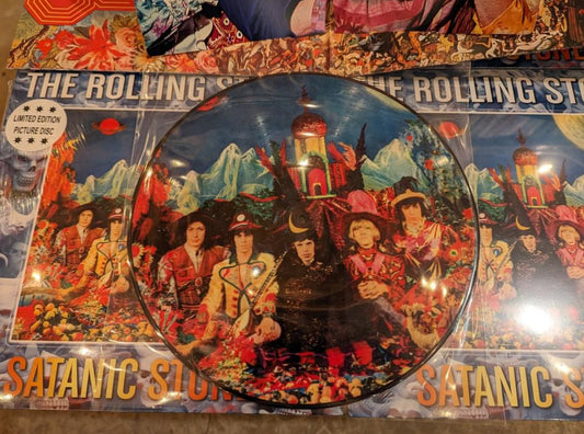 The Rolling Stones Satanic Stones   Pic Disc LP with Pop Up Gatefold