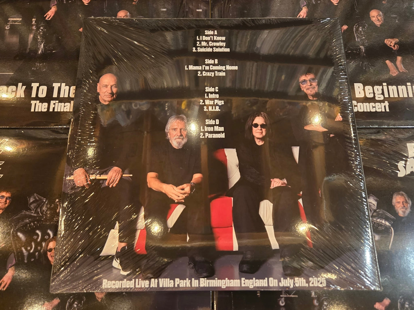 Ozzy Osbourne/Black Sabbath 'Back to the Beginning' Vinyl