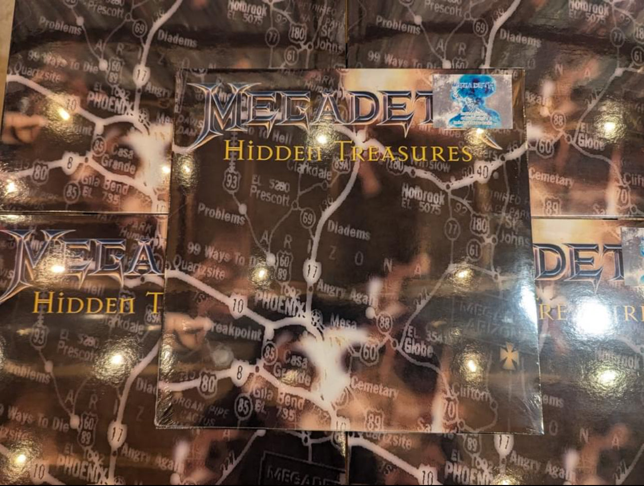 Megadeth Hidden Treasures Vinyl