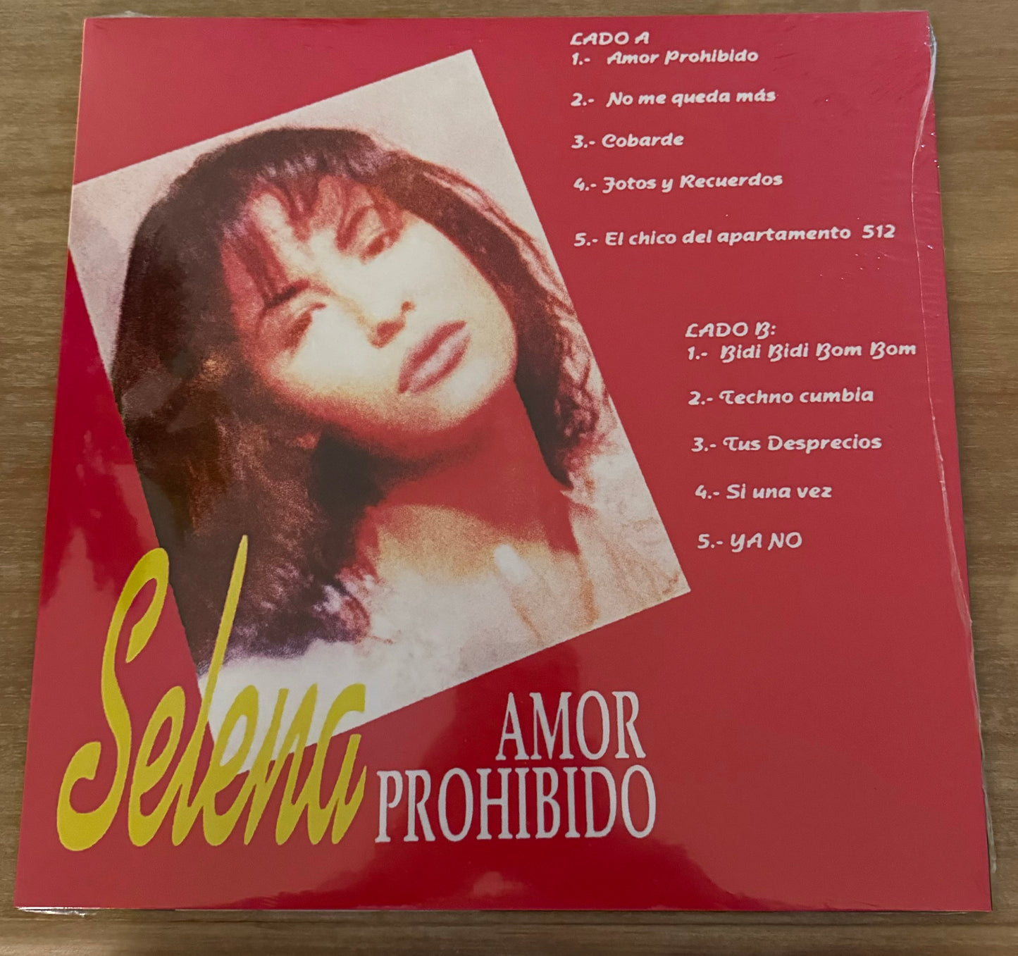 Selena Amor Prohibido Vinyl