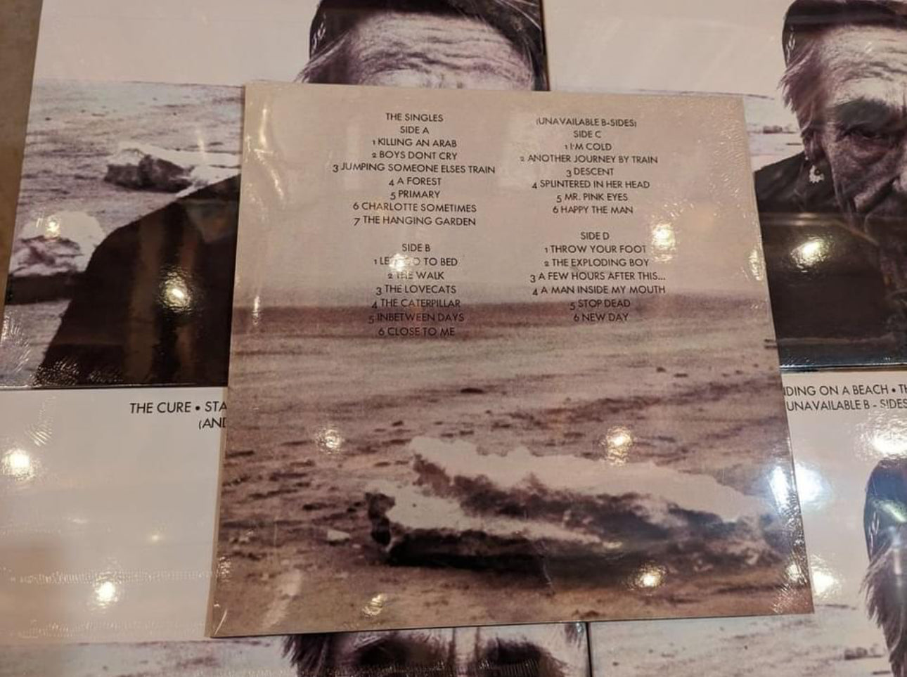 The Cure Standing On A Beach The Singles (And Unavailable B-Sides) Vinyl