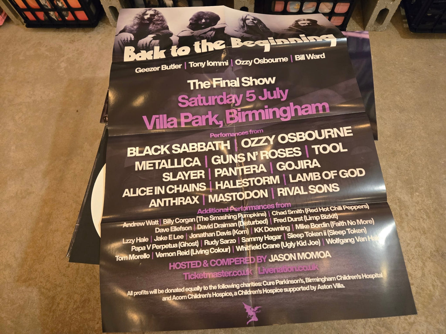 Ozzy Osbourne/Black Sabbath 'Back to the Beginning' Vinyl