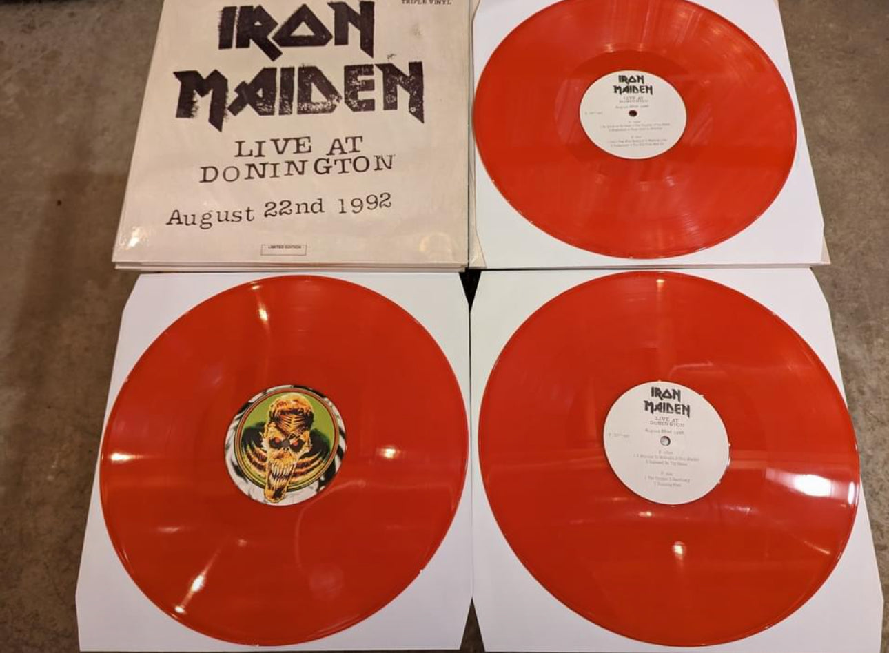 Iron Maiden – Live At Donington - August 22nd 1992 Vinyl