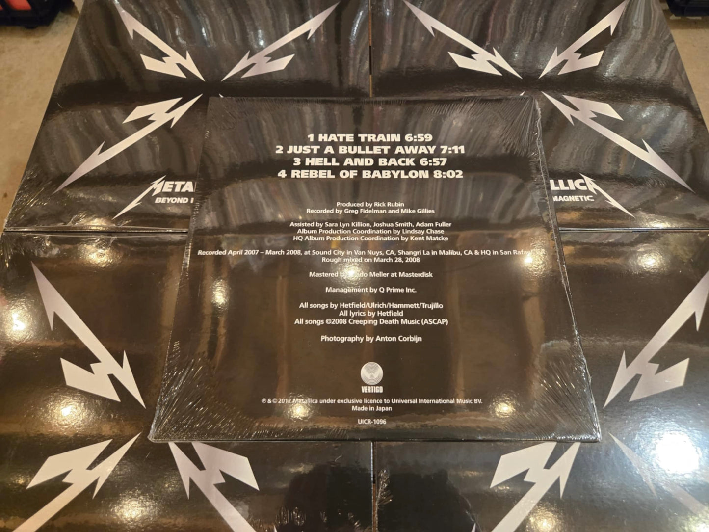 Metallica Beyond Magnetic Vinyl