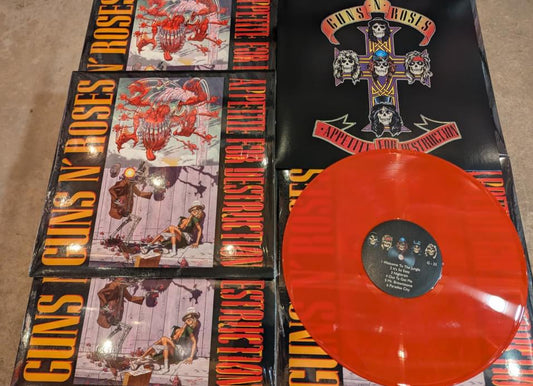 Guns N' Roses Appetite For Destruction Vinyl