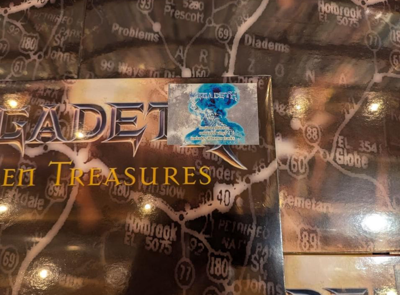 Megadeth Hidden Treasures Vinyl