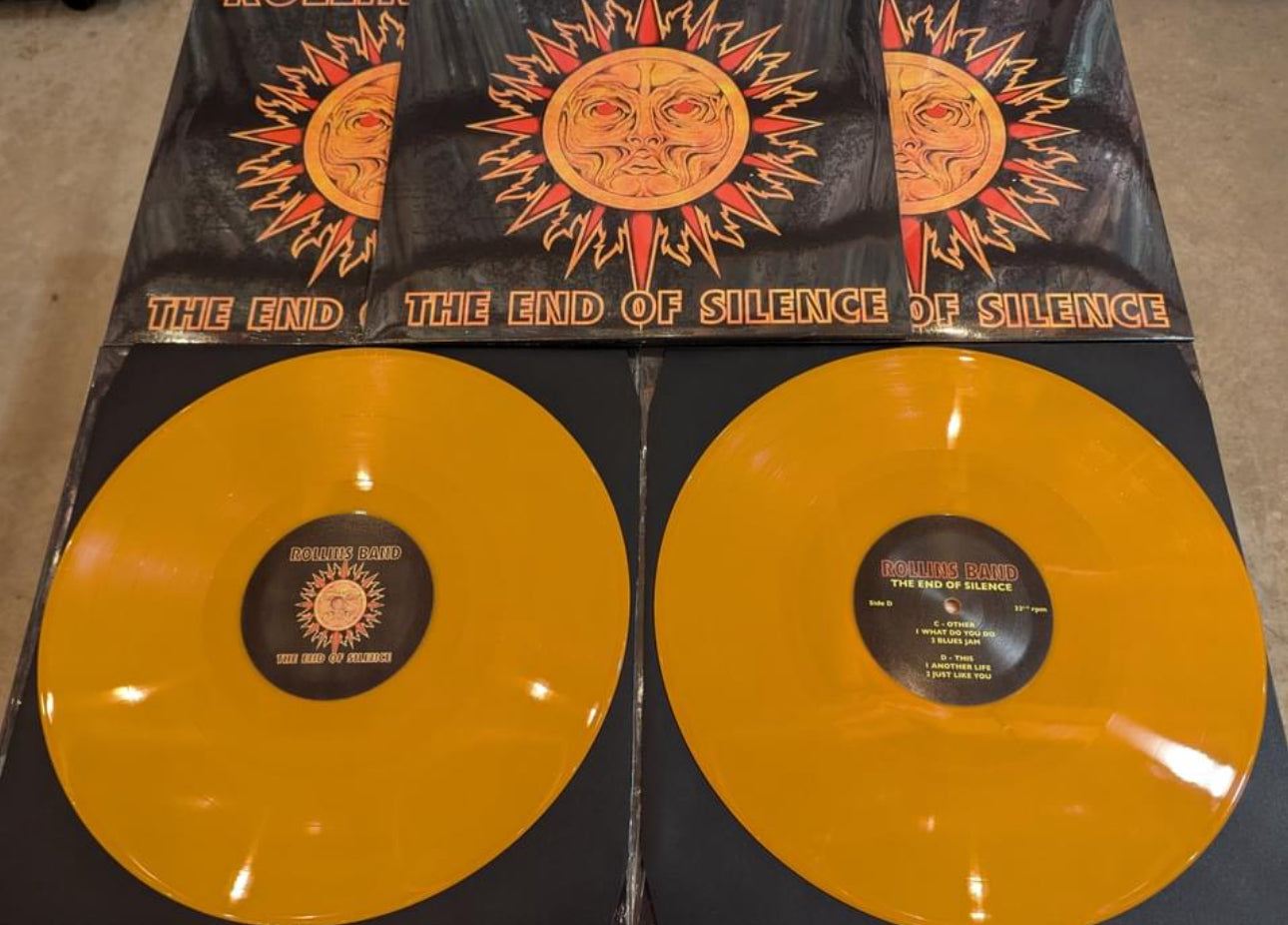 Rollins Band The End Of Silence Vinyl