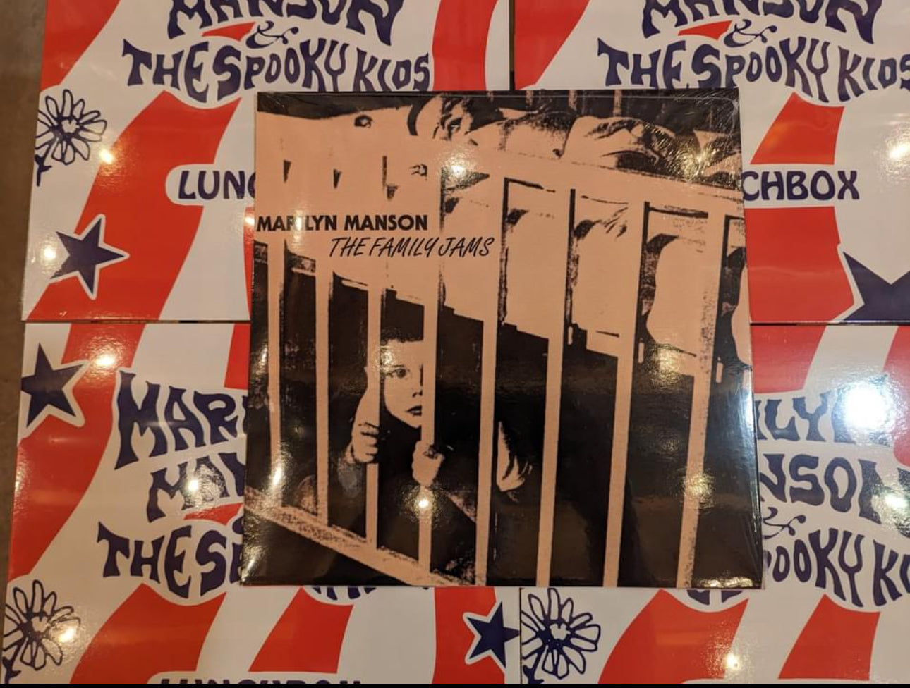 Marilyn Manson Lunchbox / The Family Jams Vinyl