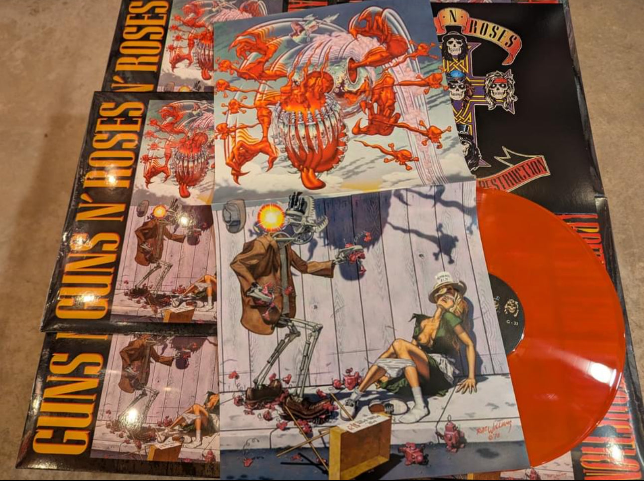 Guns N' Roses Appetite For Destruction Vinyl