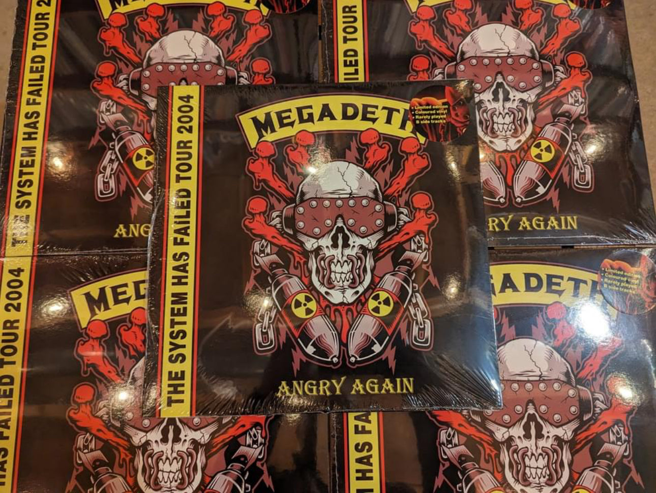 Megadeth Angry Again Vinyl