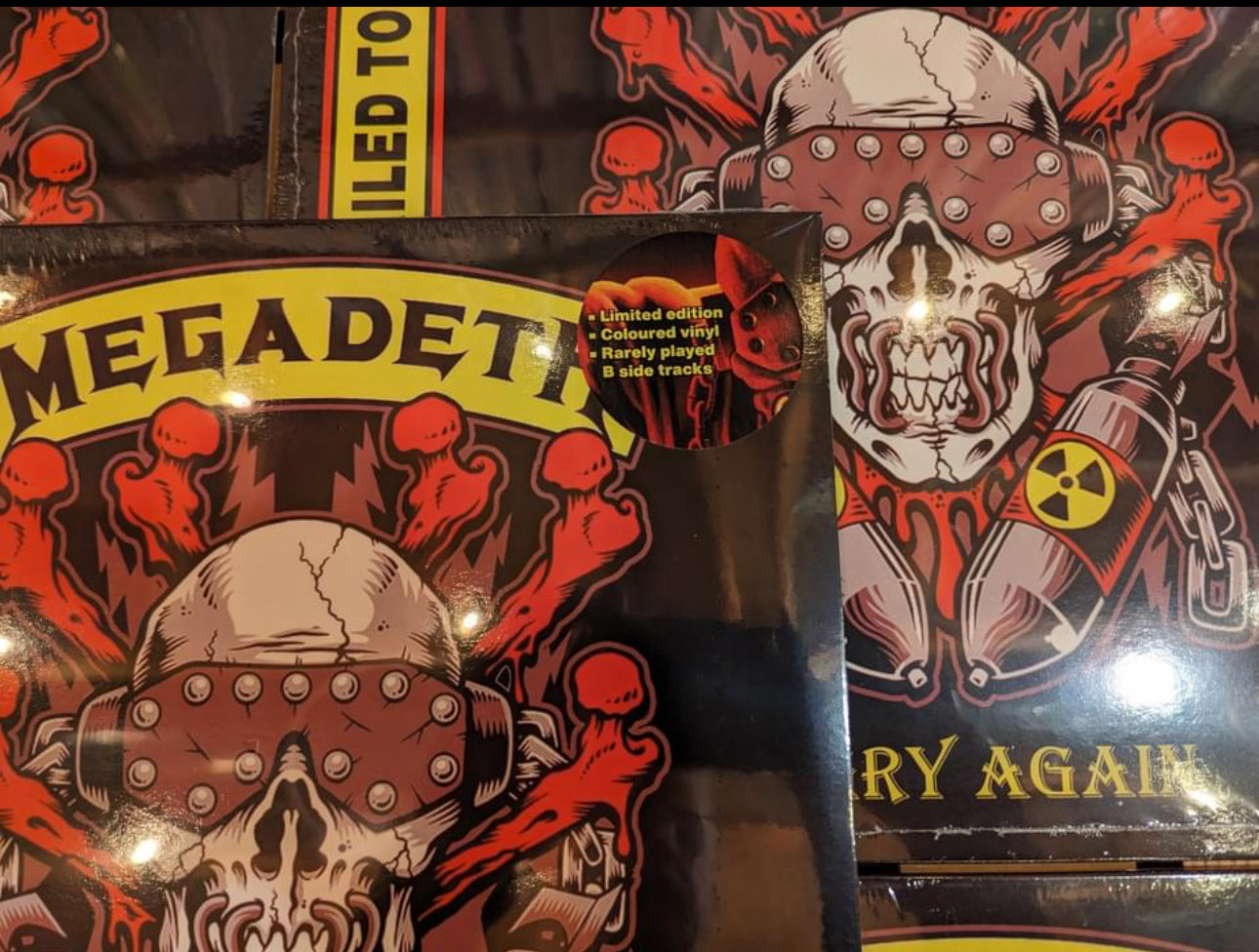 Megadeth Angry Again Vinyl Vinyl 45