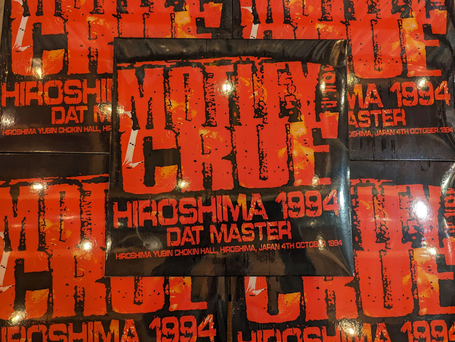 Motley Crue Hiroshima DAT Master Vinyl