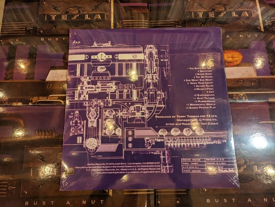 Tesla Bust A Nut Vinyl