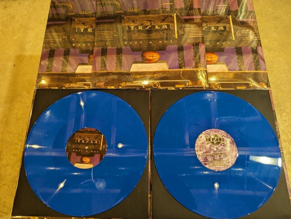 Tesla Bust A Nut Vinyl